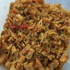 A picture of Sambal Kering Tempe Teri.