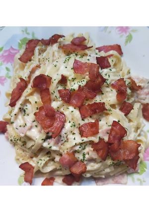 รูปของ สปาเก็ตตี้คาโบนาร่า🍝