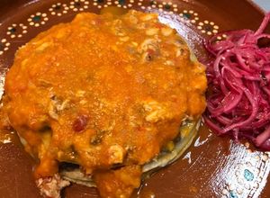 Una foto de Pan de Cazón (Campeche)