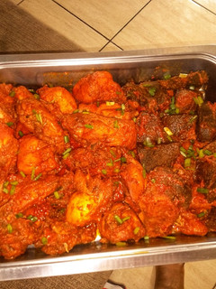 A picture of Peppered Chicken and beef.