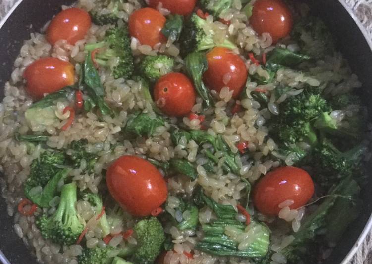 Nasi Goreng Shirataki Sayur