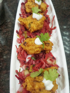 A picture of Masoor Dal Fritters.