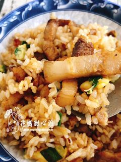 醬香五花肉炒飯 的食譜成品照片