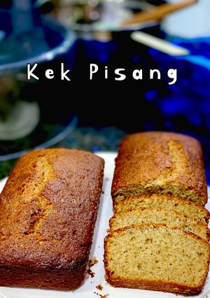 Gambar My Favourite Kek Pisang (3-Steps Soft Banana Cake)