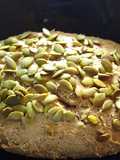 Gluten-Free, No-Knead Buckwheat Chia Bread (w/ pumpkin seeds)