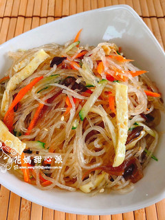 涼拌冬粉(10分鐘快速料理) 的食譜成品照片