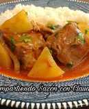 Costillas de cerdo con papas en jugo🌺