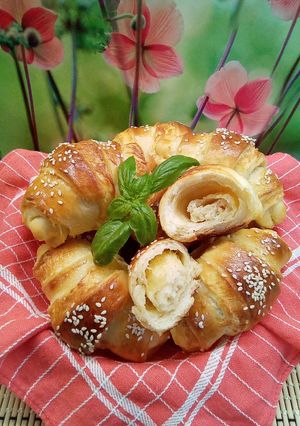 🥐 Sajtos-vajas kiflik 🥐 recept fotója