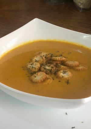 Una foto de Crema de Tomate al estilo Sonorense