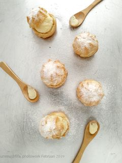 Foto resep Sus/Soes Vla Vanilla (tanpa mixer) 😉