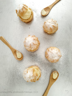Foto resep Sus/Soes Vla Vanilla (tanpa mixer) 😉