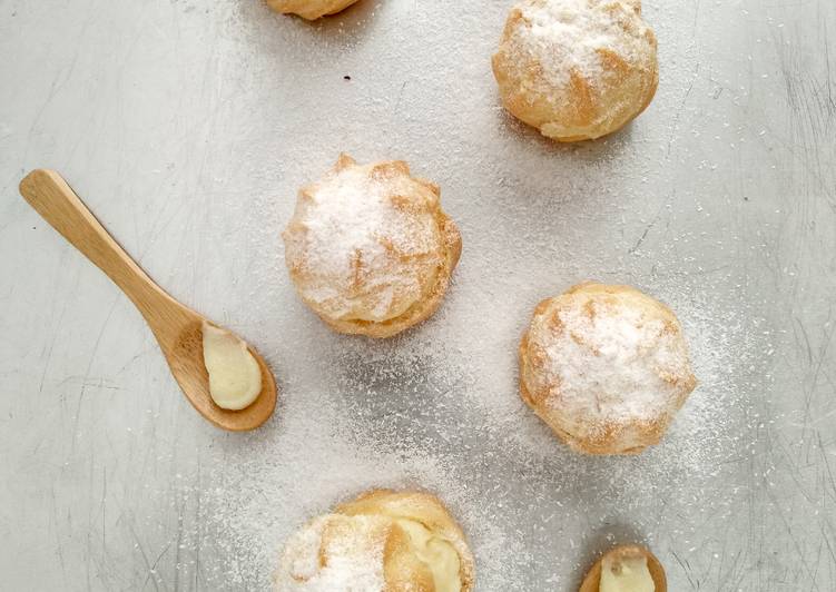 Sus/Soes Vla Vanilla (tanpa mixer) 😉