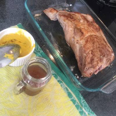 Pulpa de cerdo a la mostaza Receta de Ronie Maguire - Cookpad