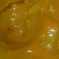 Soya Chunks with potato A picture of Soya Chunks with potato.