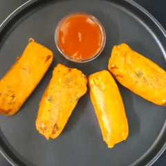 Una foto de Stuffed Paneer Pakoda