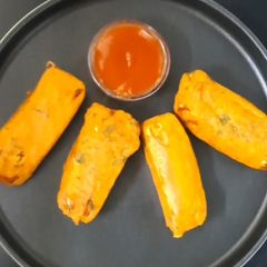 A picture of Stuffed Paneer Pakoda.