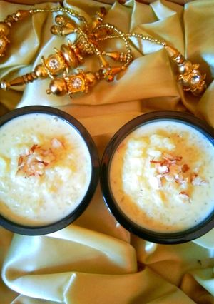 चावल की खीर (Chawal kheer recipe in Hindi) रेसिपी मुख्य फोटो