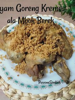 Foto resep Ayam Goreng Kremes ala Mbok Berek