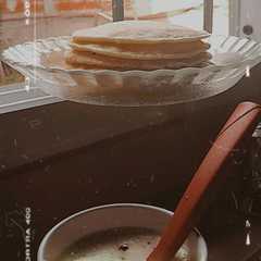 Una foto de Pancakes o hot cakes