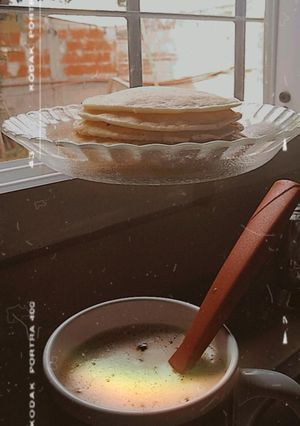 Una foto de Pancakes o hot cakes