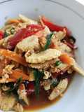 Tumis jagung muda (keputren)