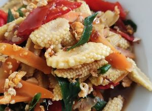 Foto resep Tumis jagung muda (keputren)