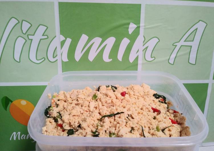 Tahu berontak (orak arik)