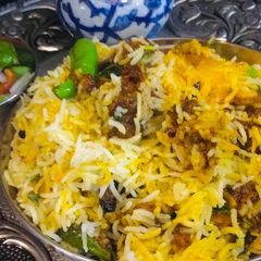 A picture of Beef Spicy Biryani.