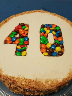 Una foto de Torta cumpleaños