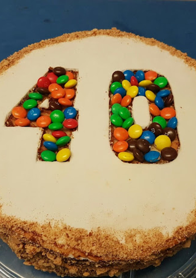 Una foto de Torta cumpleaños