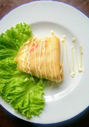 Hình của món Bánh crepe mặn.