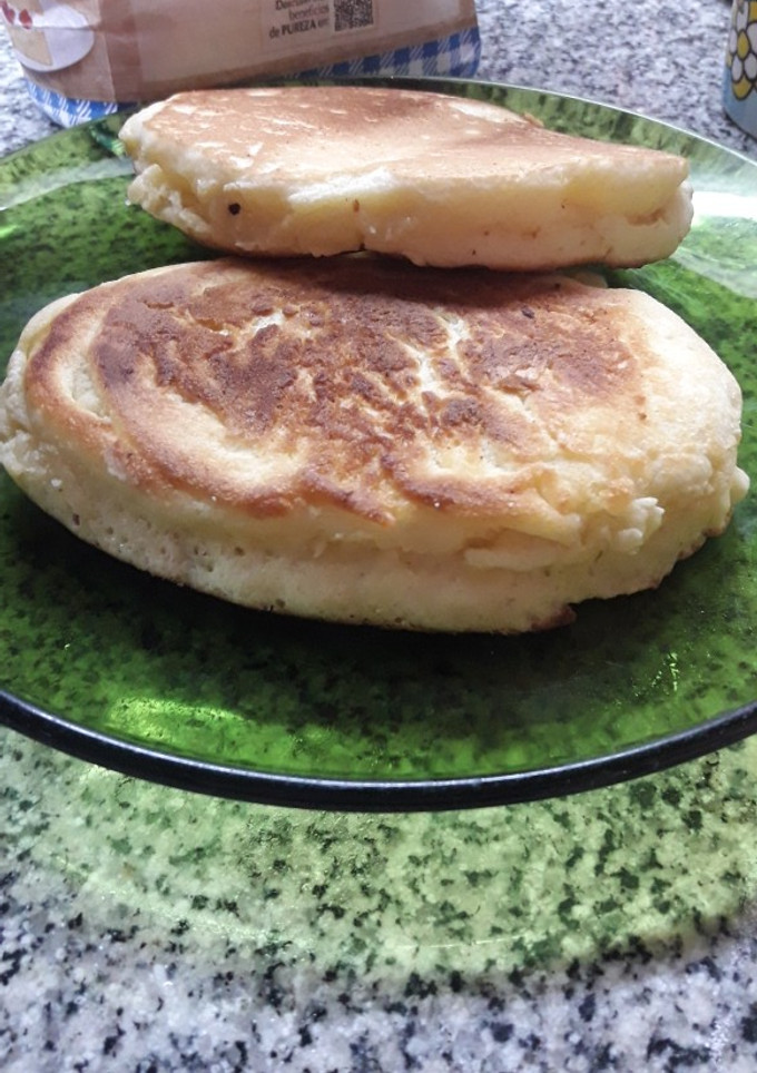 Una foto de Pancakes súper ricos y fáciles❤😊
