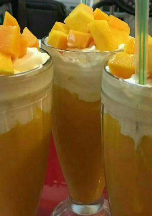 Foto resep Mango dessert / Mango Juice ala Thailand