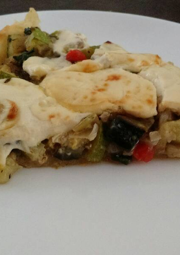 Una foto de Tarta mix de verduras con masa super express
