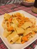 Paccheri zucca e gorgonzola