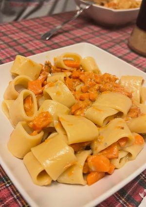 Foto di Paccheri zucca e gorgonzola