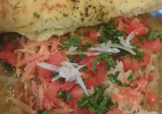 Street food :-) matar kulcha Recipe