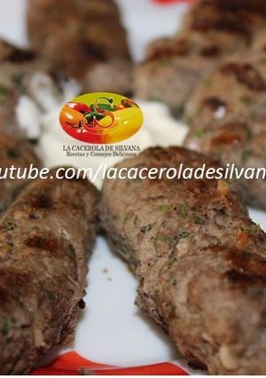 Una foto de Kafta - como preparar kafta - kofta - kafte