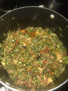 A picture of Green Vegetable Sauce.
