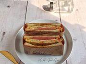 Gambar toast smoke beef keju slice