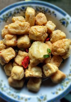 Foto resep Tahu krispi cabai garam