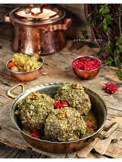 عکسی از دستور کوفته برنجی