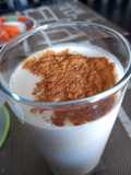 Kéfir con mermelada de pera 🍐🥛