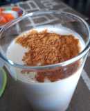 Kéfir con mermelada de pera 🍐🥛