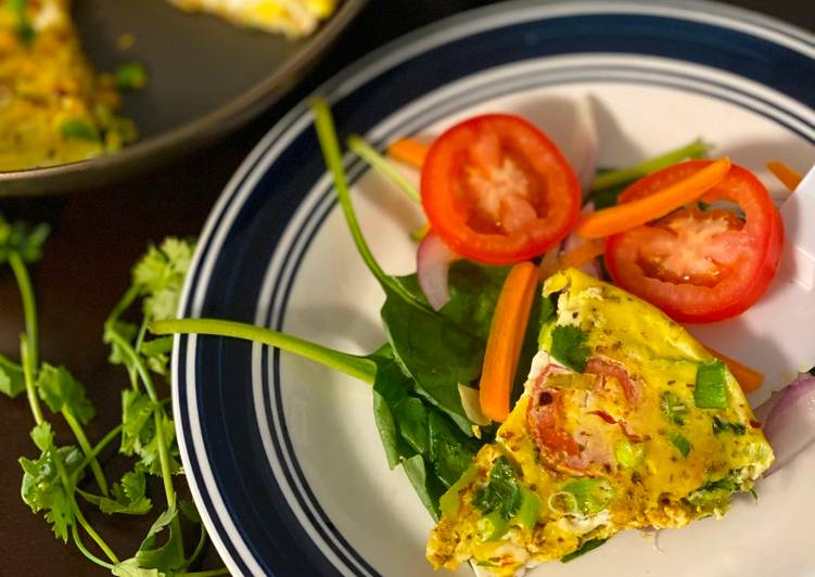 Teach Your Children To Keema Veggies loaded Frittata