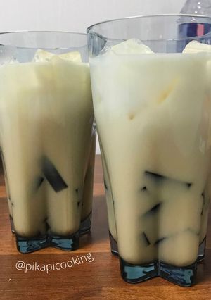 Foto resep Es Cincau Nutrijel Simple