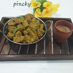 A picture of Steamed bottle gourd muthiya.