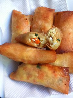Foto resep Lumpia isi Tahu dan sayuran