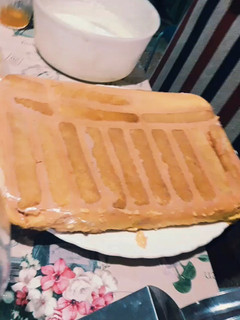 Una foto de Postre de vainillas y flan (postre borracho)