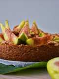 Cheesecake salata ai fichi e noci tostate